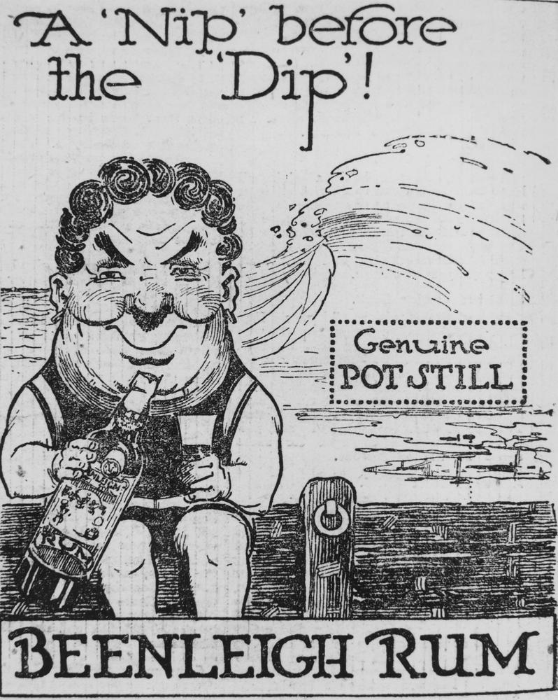 Advertisement for Beenleigh Rum 1921
