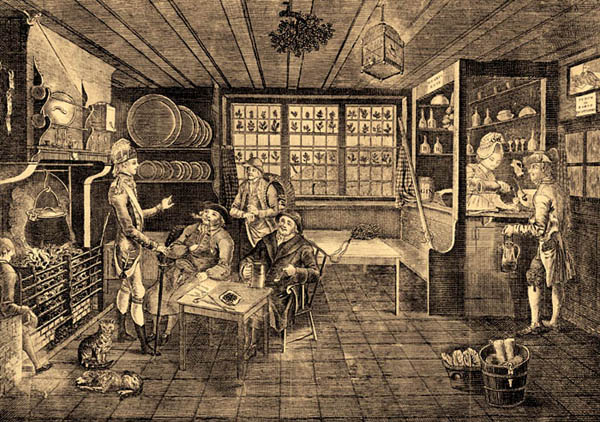 early tavern scene