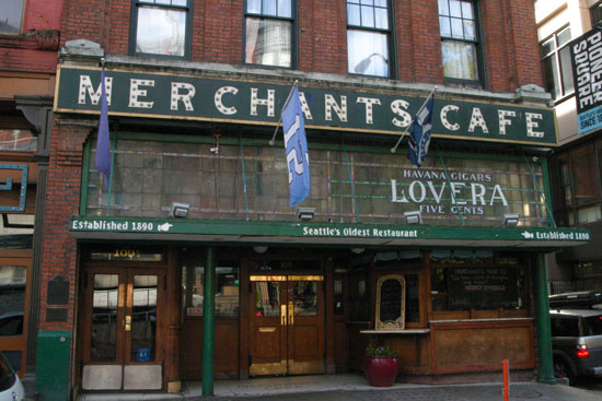 seattles historic merchant cafe